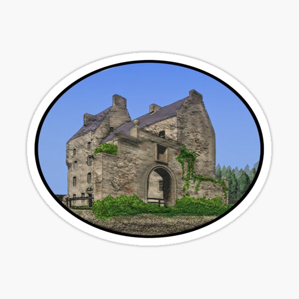 Lallybroch Midhope Castle Summer Sticker