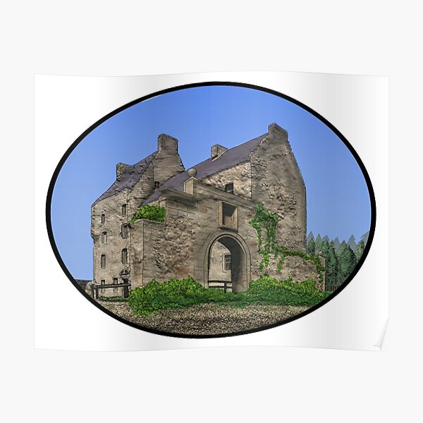 Lallybroch Midhope Castle Summer Poster