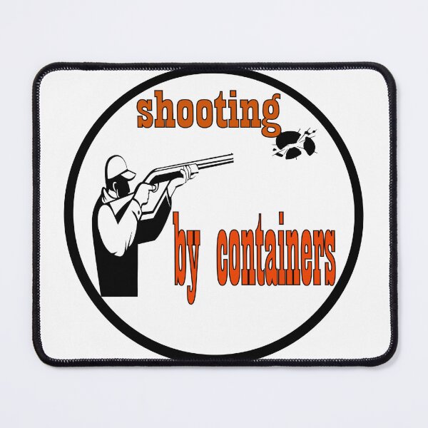 Item preview, shooting at plates designed and sold by badgermark.