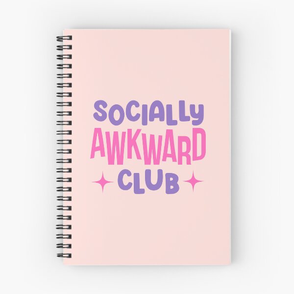 Item preview, Socially Awkward Club Statement designed and sold by Osh Sales.