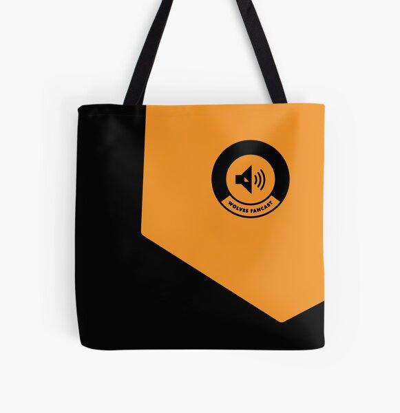 Golden square logo All Over Print Tote Bag