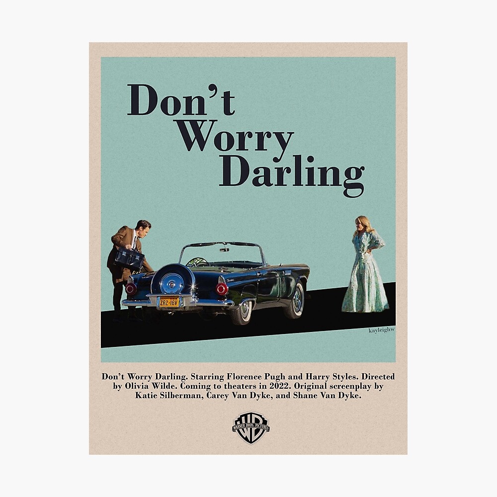 Don't Worry Darling Vintage Poster Poster for Sale by briansoneall