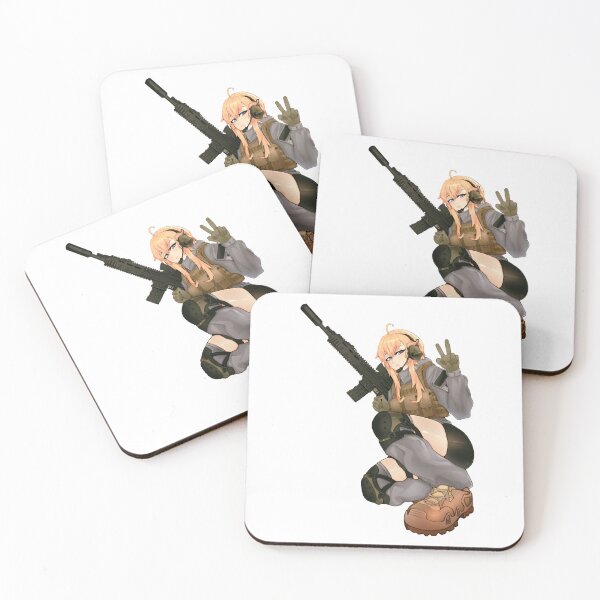 Aperçu de l'œuvre Les grands fans d'art militaire rétro Anime Cute Gun Special War Félicitations créée et vendue par MollySpielvogel.