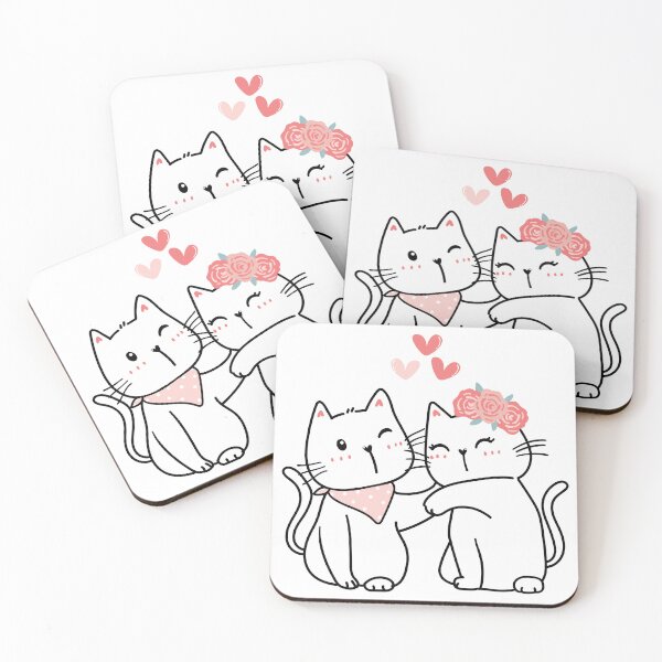 Item preview, Love in the air: Cats Version designed and sold by kamlynash.