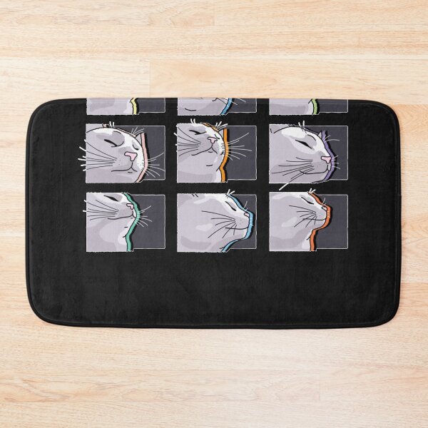 Item preview, Cat Vibing Meme CatJAM Cat Vibing to Music  designed and sold by frederickshrop.