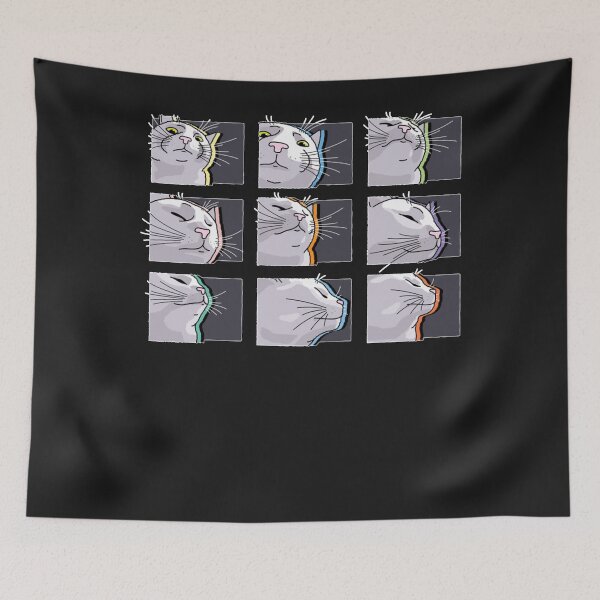 Item preview, Cat Vibing Meme CatJAM Cat Vibing to Music  designed and sold by frederickshrop.