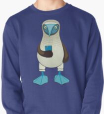 Blue-footed Booby with Phone Pullover