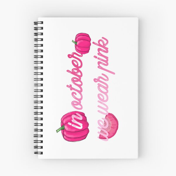 Item preview, In october we wear pink pumpkins designed and sold by AnnaEleCreate.