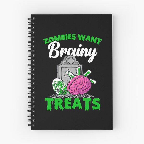 Item preview, Spooky Halloween Zombie For Trick Or Treat Brainy Treat Fans designed and sold by Nessshirts.