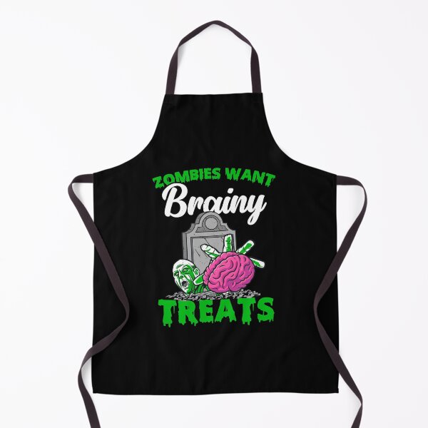 Item preview, Spooky Halloween Zombie For Trick Or Treat Brainy Treat Fans designed and sold by Nessshirts.