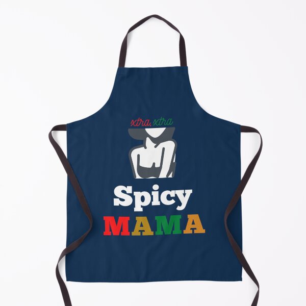 Item preview, extra spicy mama, sexi woman hot silhouette red hot chilli pepper     designed and sold by rizapeker1.