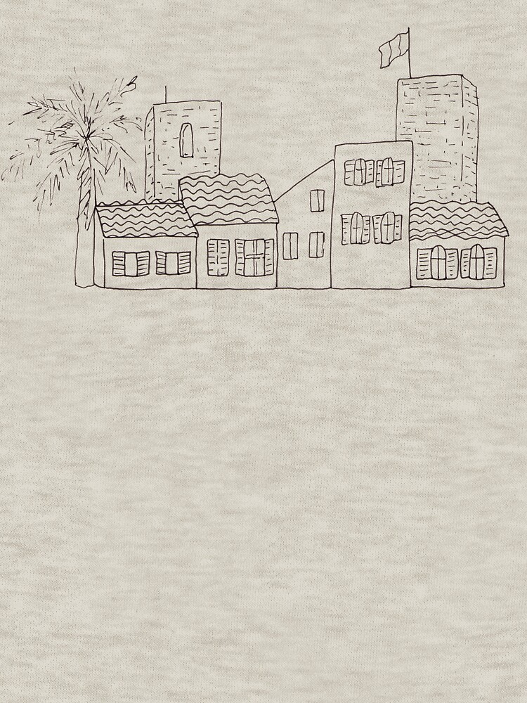 Antibes - Sketch of the old town by mirunasfia