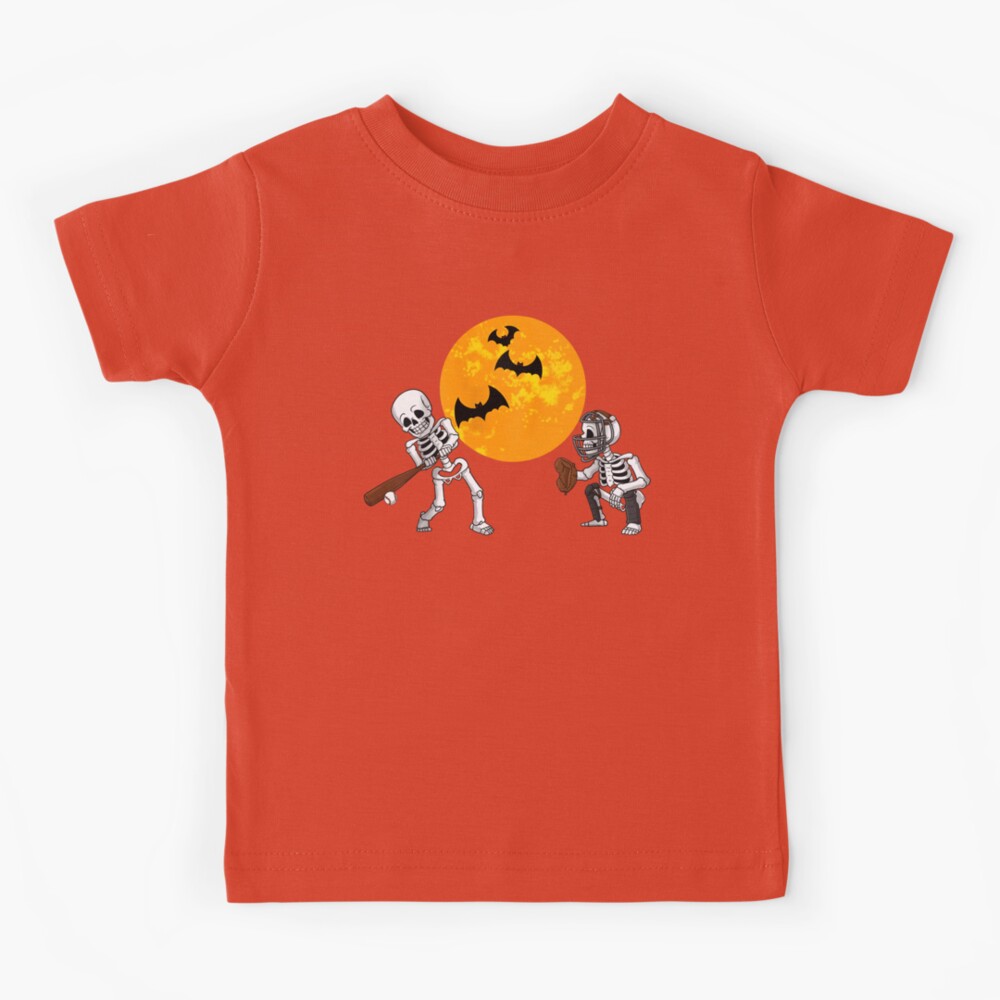 Fast Ball Baseball Skeleton Halloween Shirt-Baseball Pitcher T-Shirt