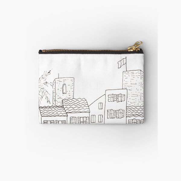 Item preview, Antibes - Sketch of the old town designed and sold by Miruna Illustration.