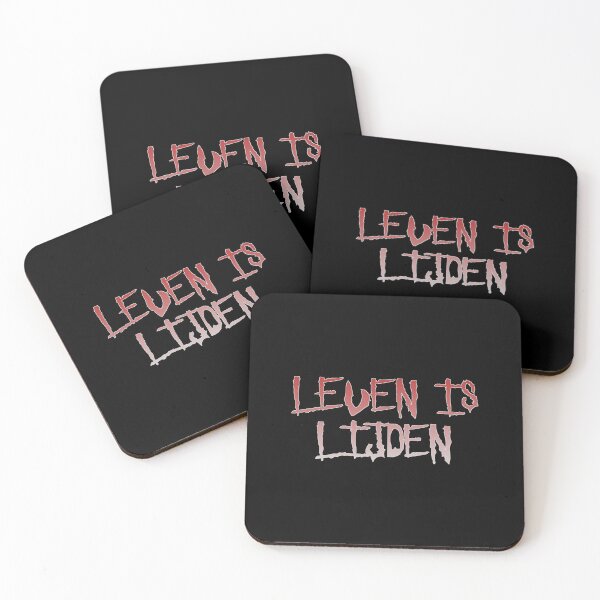 Item preview, Leven Is Lijden designed and sold by SPAZE-Typo.