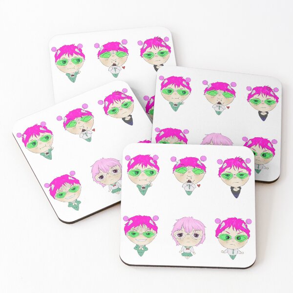 Item preview, Saiki k chibi expressions designed and sold by StreamyTarot.