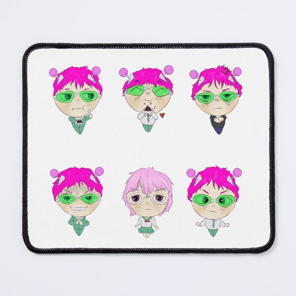 Item preview, Saiki k chibi expressions designed and sold by StreamyTarot.