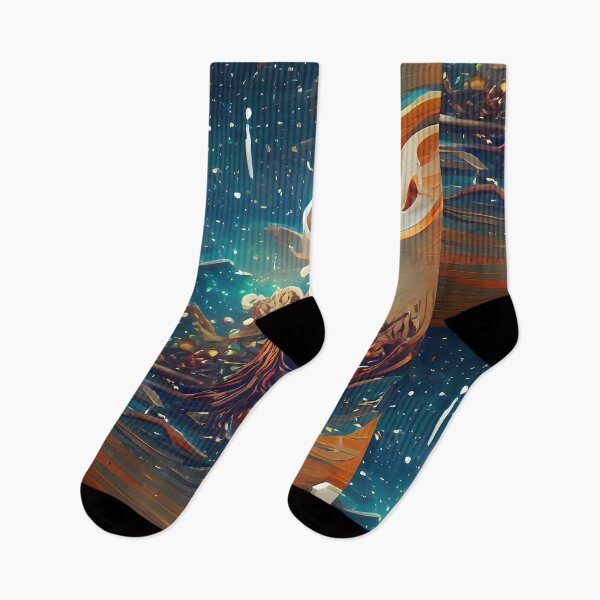 Item preview, The Coffee Starry Teal ocean| starry night designed and sold by PsychicLove.