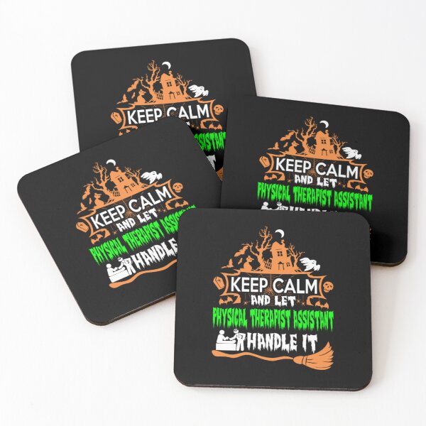 Item preview, Keep Calm Physical Therapist Assistant Halloween  designed and sold by aryagiri.