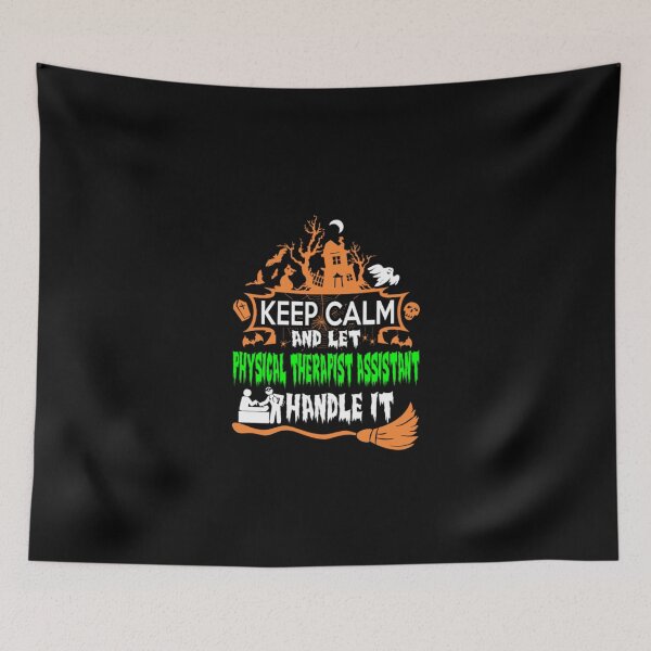 Item preview, Keep Calm Physical Therapist Assistant Halloween  designed and sold by aryagiri.