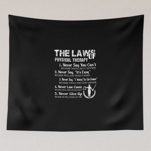 Item preview, Law Of Physical Therapy designed and sold by aryagiri.