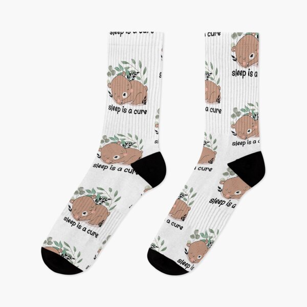 Item preview, Sleep is a cure. designed and sold by Tiny-Love ⭐⭐⭐⭐⭐.