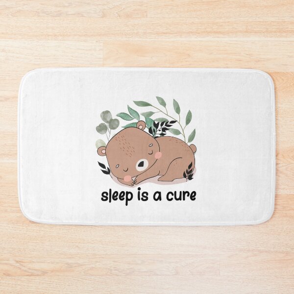 Item preview, Sleep is a cure. designed and sold by Tiny-Love ⭐⭐⭐⭐⭐.