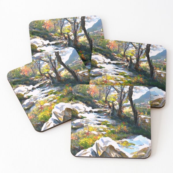 Item preview, Oil Painting of Early Autumn #4 | AI Art designed and sold by aiart0711.