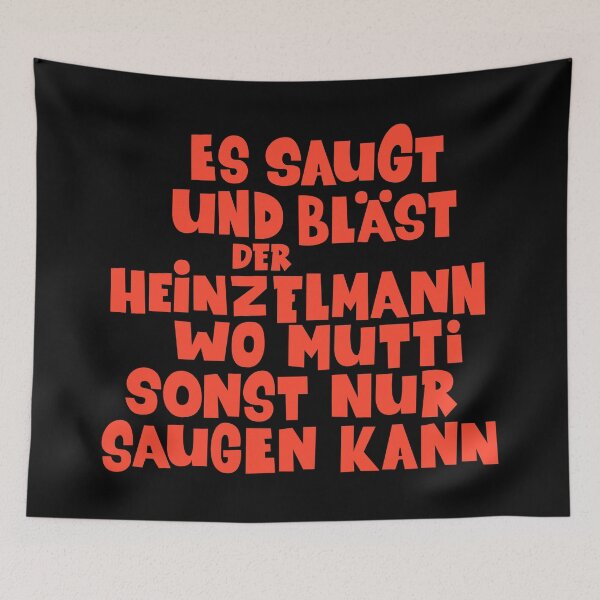 Item preview, Loriot - Heinzelmann sucks and blows designed and sold by Boogosh.