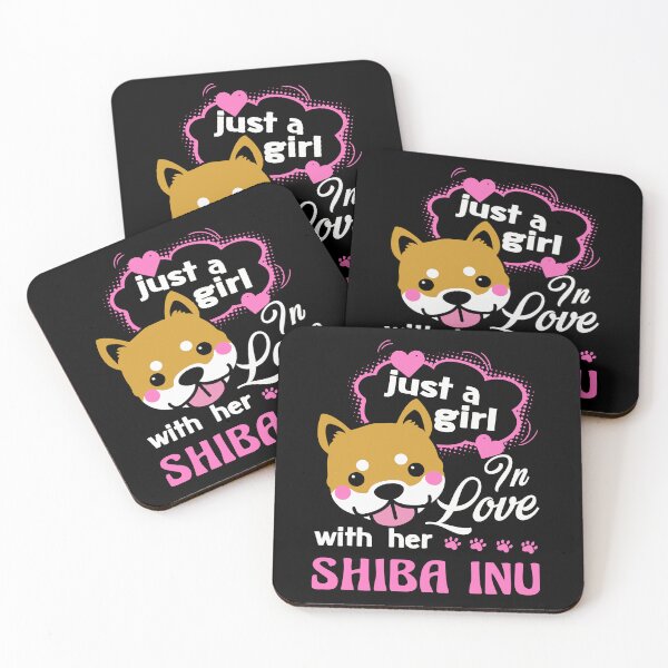 Item preview, Just A Girl In Love With Her Shiba Inu designed and sold by UnknownArtistt.