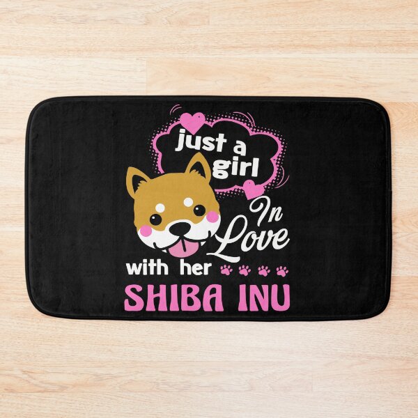 Item preview, Just A Girl In Love With Her Shiba Inu designed and sold by UnknownArtistt.