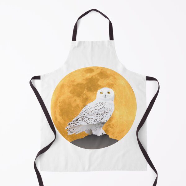 Item preview, Snowy Owl Full Moon designed and sold by MadeClose.