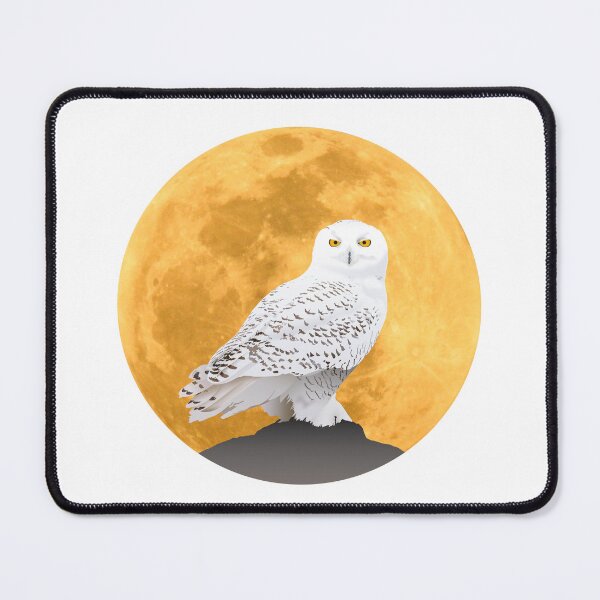 Item preview, Snowy Owl Full Moon designed and sold by MadeClose.