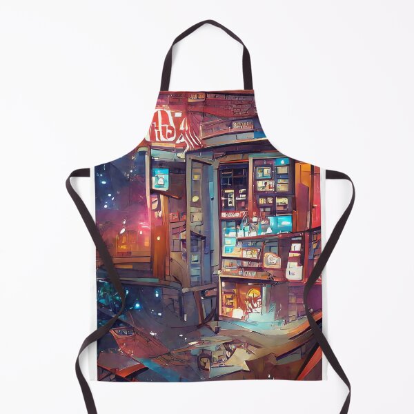 Item preview, The Coffee Neon Wonderland| Cyber city coffee designed and sold by PsychicLove.