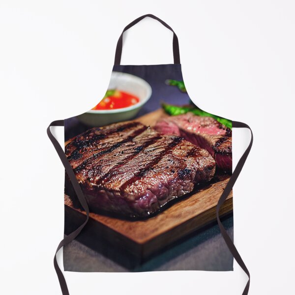 Item preview, Grilled Ribeye Steak Digital Artwork Painting designed and sold by creaitions.