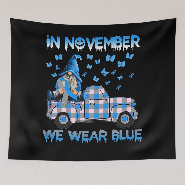 Item preview, Truck Gnomes In November We Wear Blue Diabetes Awareness designed and sold by heckforddewey.