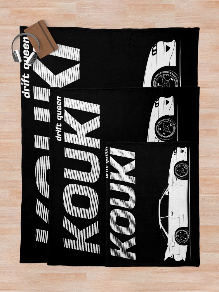 Alternate view of Nissan Silvia s14 Kouki Throw Blanket
