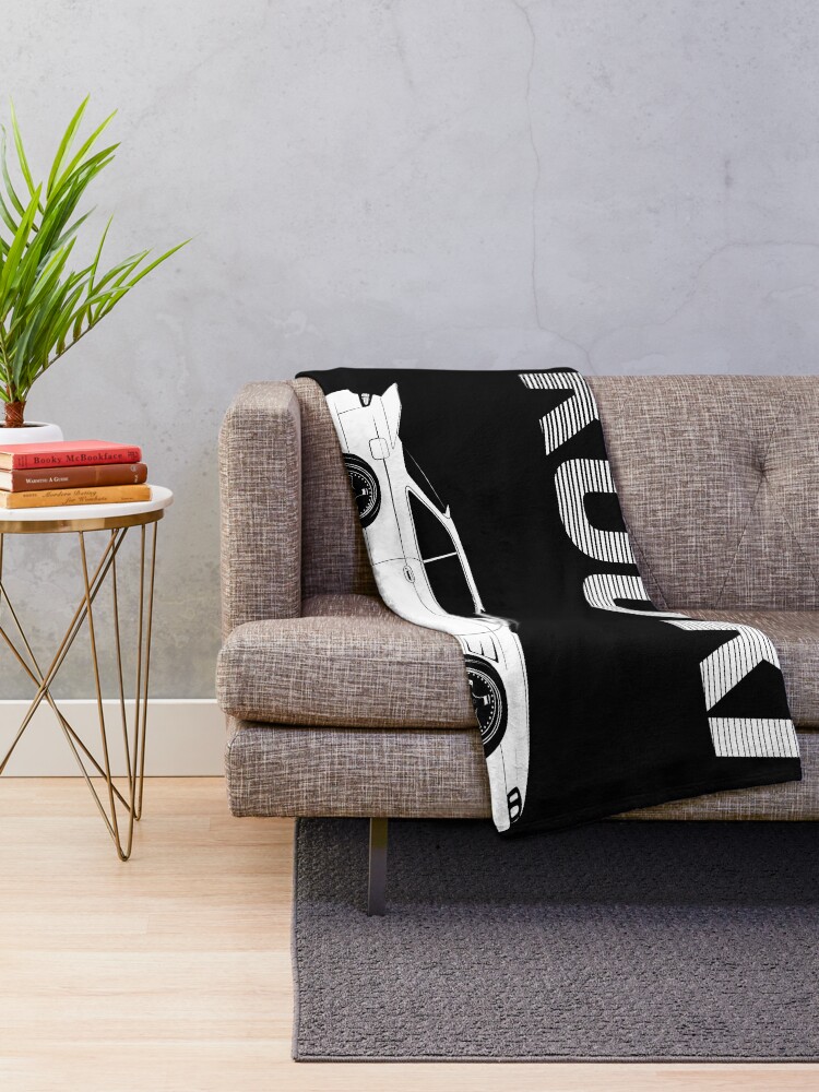 Alternate view of Nissan Silvia s14 Kouki Throw Blanket