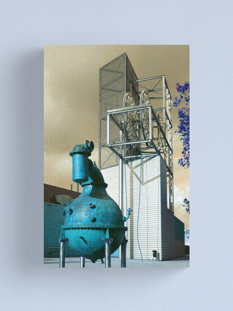Alternate view of Industrion - strange reality Canvas Print