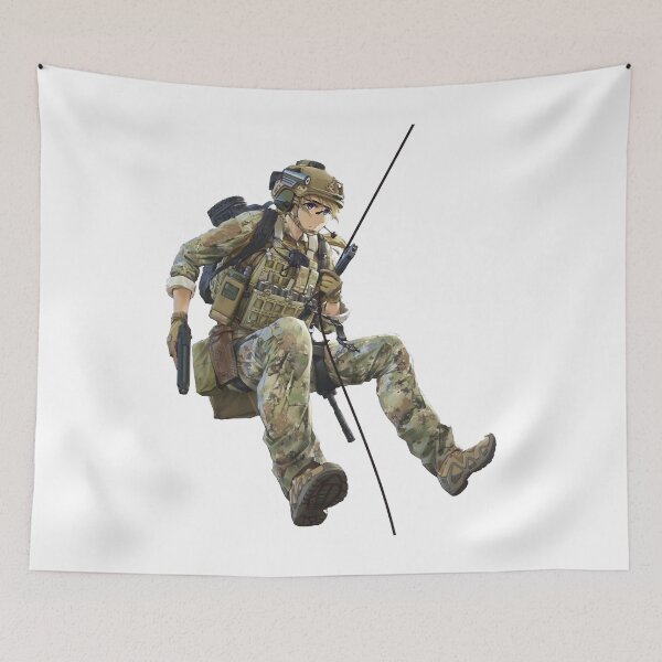 Item preview, The Truth About Military Art Fans Anime Ways Get Through Best Girls Boys designed and sold by MollySpielvogel.