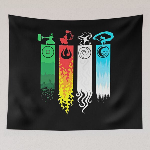 Item preview, Elemental Bending Avatar Classic T-Shirt.png designed and sold by PeggyTant423.
