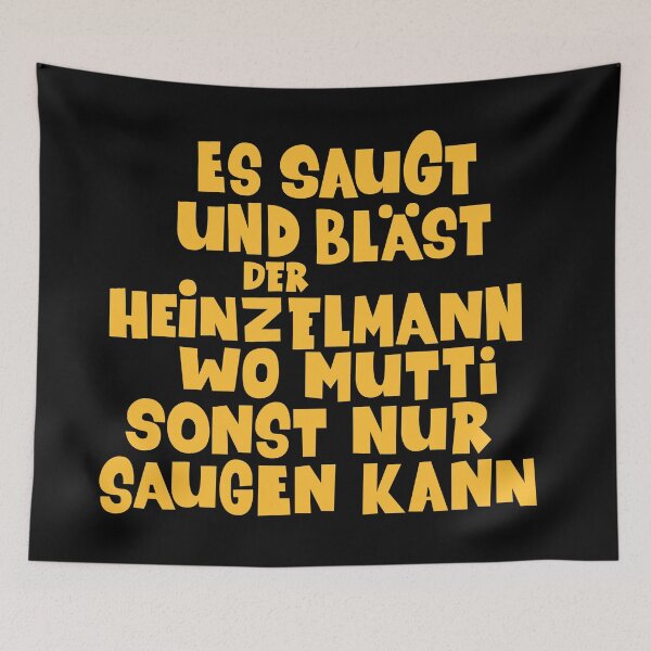 Item preview, #Loriot - Heinzelmann sucks and blows designed and sold by Boogosh.