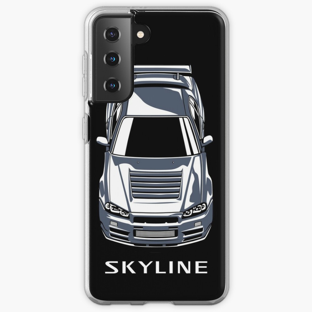 Nissan Skyline Gt R R34 Case Skin For Samsung Galaxy By W1gger Redbubble