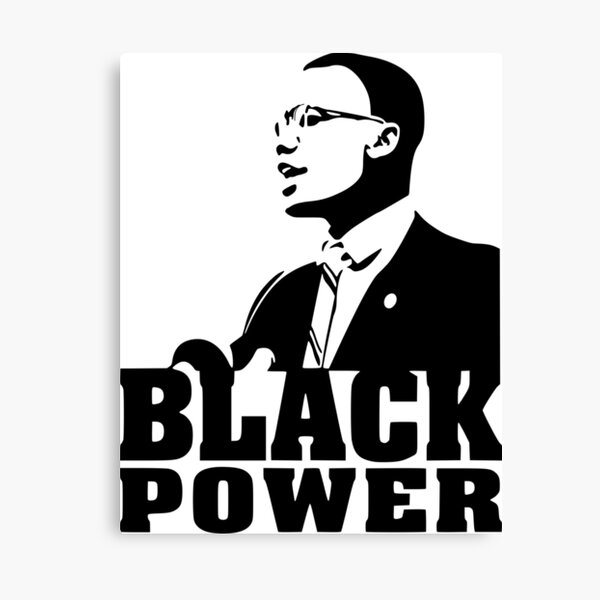Malcom-X Canvas Print