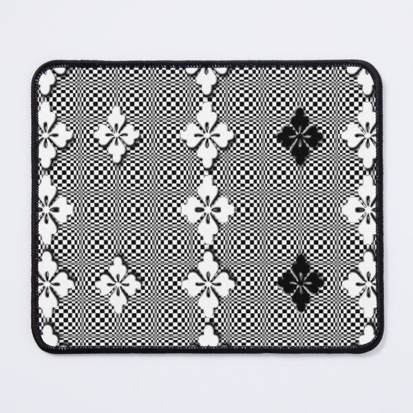 Item preview, Hypnotic Chequered Print Black and White Pattern designed and sold by SpiritGifts.