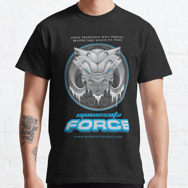Minnesota Force Logo w/ Text Classic T-Shirt