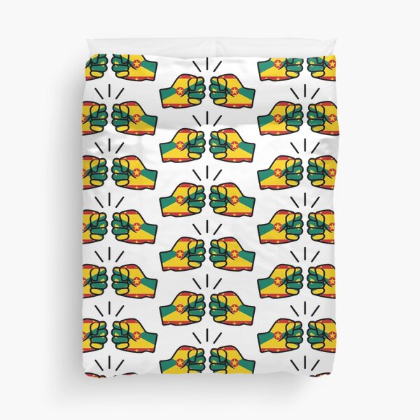 We Run Tings, Grenada (Caribbean/West Indian Themed Merchandise) Duvet Cover