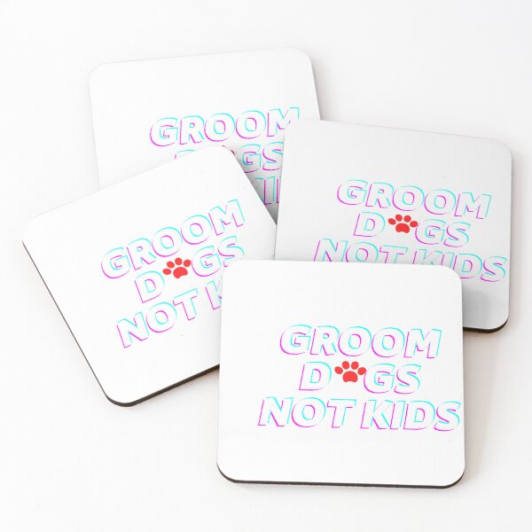 Item preview, GROOM DOGS NOT KIDS Essential T-Shirt designed and sold by zakstore12.