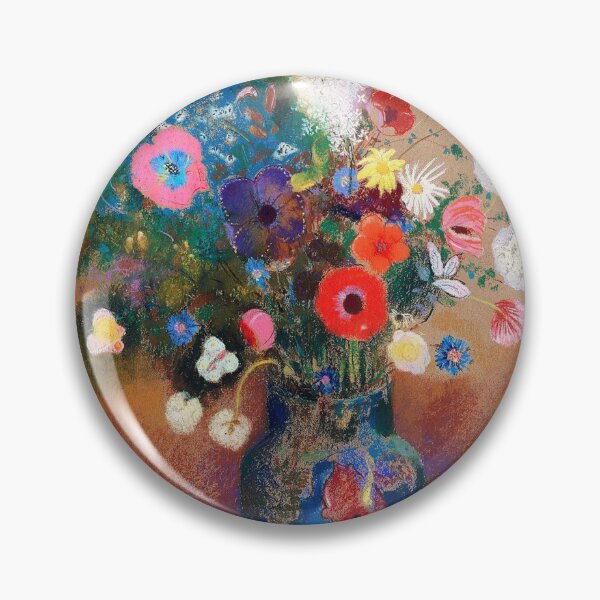 Item preview, Odilon Redon  Bouquet of Flowers 1905 designed and sold by schmelera.