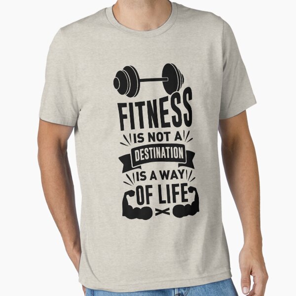 Item preview, Fitness is Not a Destination is a Way of Life designed and sold by tranda90.